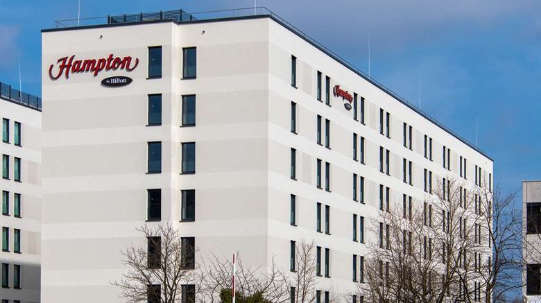 <b>Hampton by Hilton Munich North Exterior</b>. Images powered by <a href="https://iceportal.shijigroup.com/" title="IcePortal" target="_blank">IcePortal</a>.