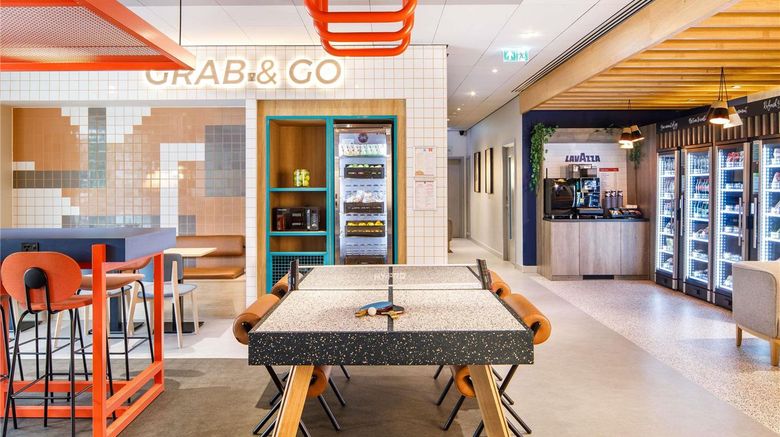 <b>Ibis Budget Manchester Airport Restaurant</b>. Images powered by <a href="https://iceportal.shijigroup.com/" title="IcePortal" target="_blank">IcePortal</a>.