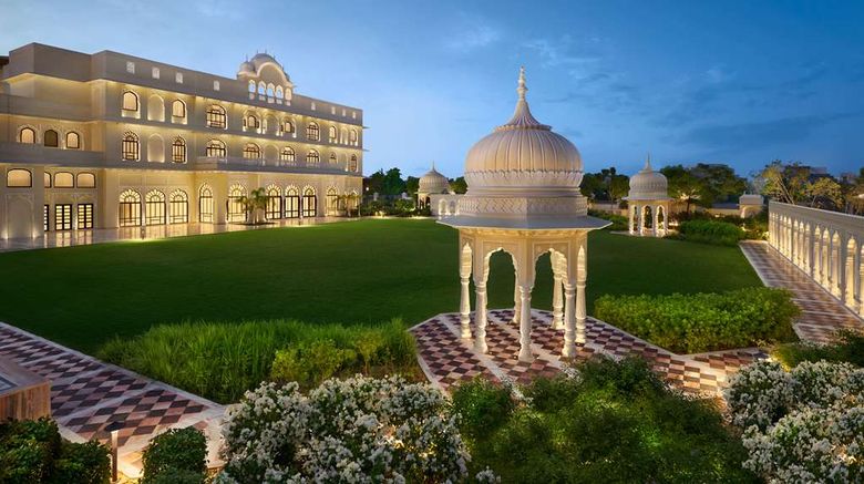 <b>Hyatt Regency Jaipur Mansarovar Exterior</b>. Images powered by <a href="https://iceportal.shijigroup.com/" title="IcePortal" target="_blank">IcePortal</a>.