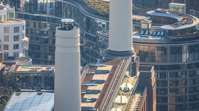 <b>Art'otel London Battersea Power Station Exterior</b>. Images powered by <a href="https://iceportal.shijigroup.com/" title="IcePortal" target="_blank">IcePortal</a>.