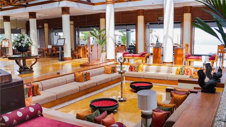 <b>The Leela Kovalam, A Raviz Hotel Lobby</b>. Images powered by <a href="https://iceportal.shijigroup.com/" title="IcePortal" target="_blank">IcePortal</a>.