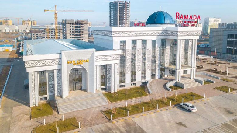 <b>Ramada by Wyndham Turkistan Exterior</b>. Images powered by <a href="https://iceportal.shijigroup.com/" title="IcePortal" target="_blank">IcePortal</a>.