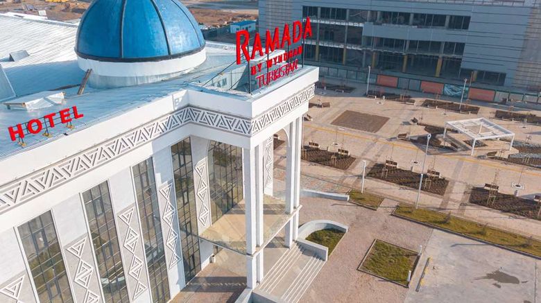 <b>Ramada by Wyndham Turkistan Exterior</b>. Images powered by <a href="https://iceportal.shijigroup.com/" title="IcePortal" target="_blank">IcePortal</a>.