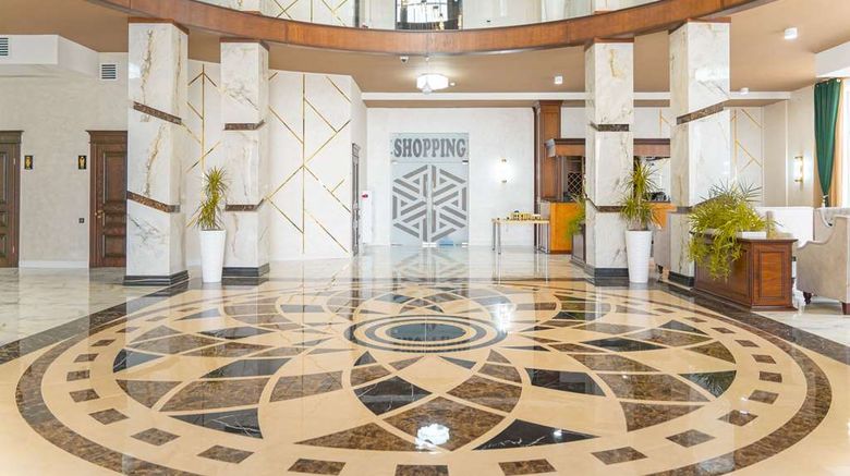 <b>Ramada by Wyndham Turkistan Lobby</b>. Images powered by <a href="https://iceportal.shijigroup.com/" title="IcePortal" target="_blank">IcePortal</a>.