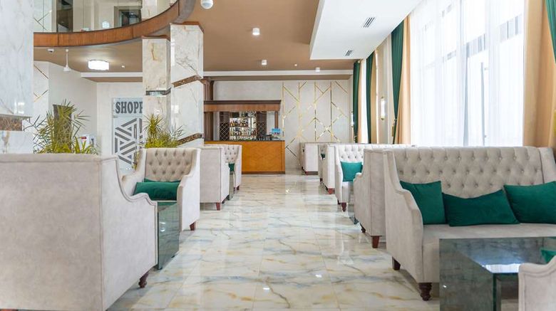 <b>Ramada by Wyndham Turkistan Lobby</b>. Images powered by <a href="https://iceportal.shijigroup.com/" title="IcePortal" target="_blank">IcePortal</a>.