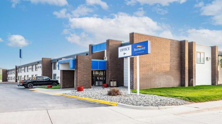 <b>Baymont by Wyndham Gillette Exterior</b>. Images powered by <a href="https://iceportal.shijigroup.com/" title="IcePortal" target="_blank">IcePortal</a>.