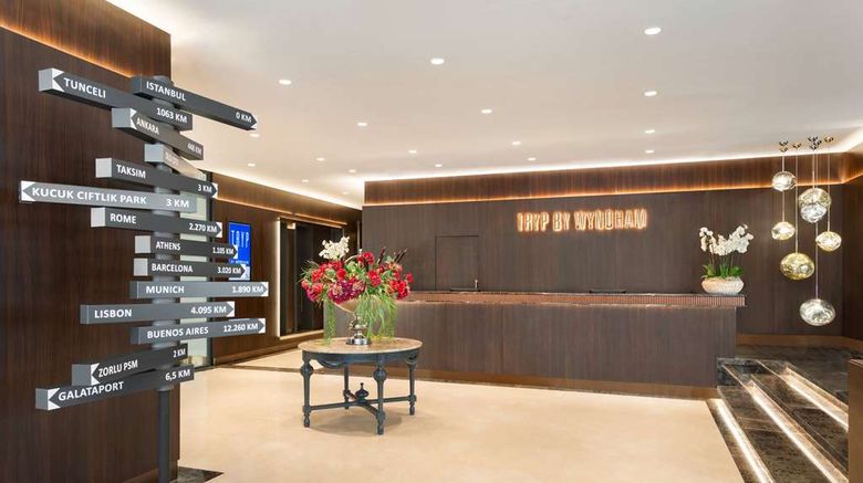 <b>TRYP By Wyndham Istanbul Sisli Hotel Lobby</b>. Images powered by <a href="https://iceportal.shijigroup.com/" title="IcePortal" target="_blank">IcePortal</a>.
