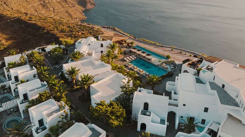 <b>Nobu Hotel Santorini Exterior</b>. Images powered by <a href="https://iceportal.shijigroup.com/" title="IcePortal" target="_blank">IcePortal</a>.