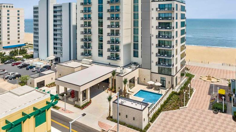 <b>Hyatt Place Virginia Beach Oceanfront Exterior</b>. Images powered by <a href="https://iceportal.shijigroup.com/" title="IcePortal" target="_blank">IcePortal</a>.