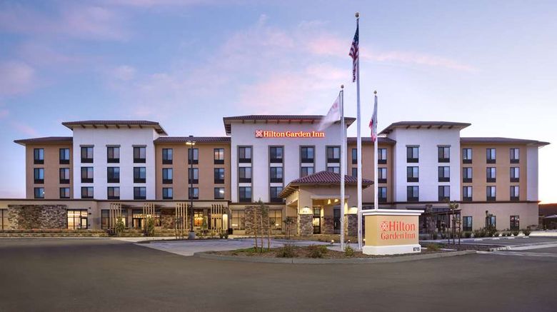 Hilton Garden Inn Visalia Exterior. Images powered by <a href="https://iceportal.shijigroup.com" target="_blank" rel="noopener">Ice Portal</a>.