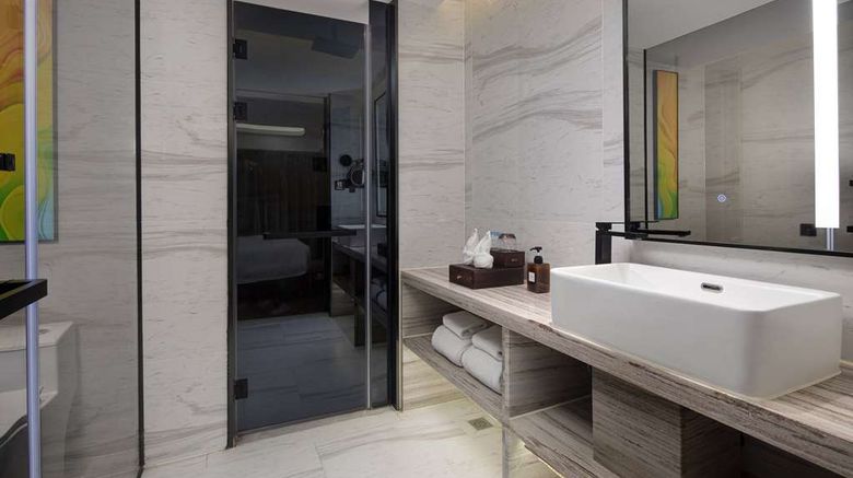 <b>Ramada Encore Guangzhou Jiangnan West Room</b>. Images powered by <a href="https://iceportal.shijigroup.com/" title="IcePortal" target="_blank">IcePortal</a>.