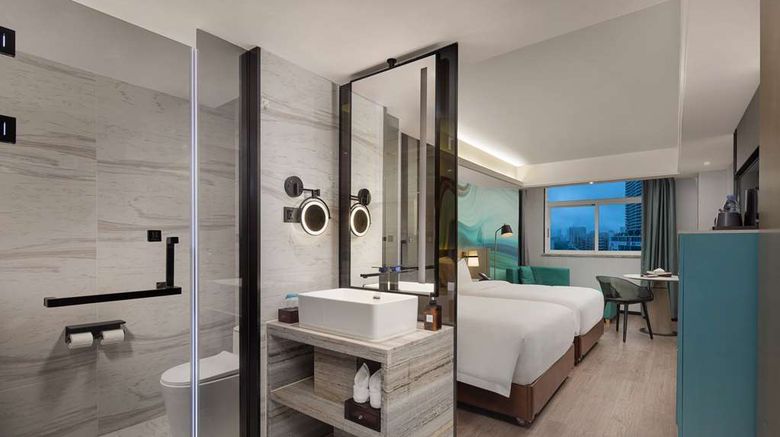 <b>Ramada Encore Guangzhou Jiangnan West Room</b>. Images powered by <a href="https://iceportal.shijigroup.com/" title="IcePortal" target="_blank">IcePortal</a>.