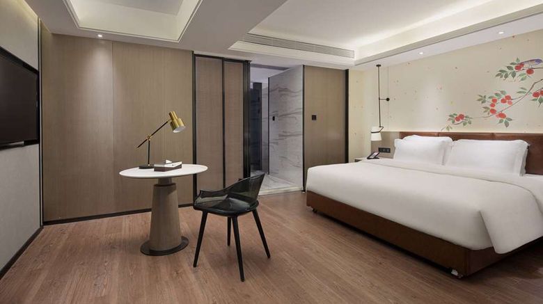<b>Ramada Encore Guangzhou Jiangnan West Room</b>. Images powered by <a href="https://iceportal.shijigroup.com/" title="IcePortal" target="_blank">IcePortal</a>.