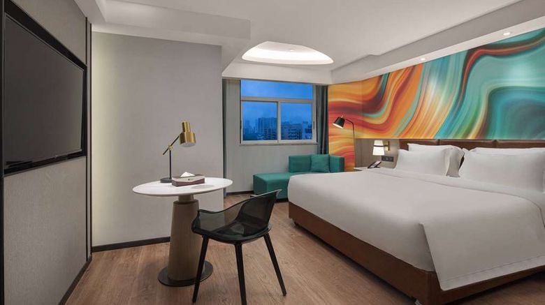 <b>Ramada Encore Guangzhou Jiangnan West Room</b>. Images powered by <a href="https://iceportal.shijigroup.com/" title="IcePortal" target="_blank">IcePortal</a>.