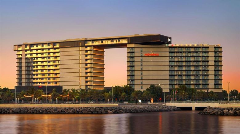 <b>Moevenpick Resort Al Marjan Island Exterior</b>. Images powered by <a href="https://iceportal.shijigroup.com/" title="IcePortal" target="_blank">IcePortal</a>.