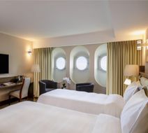Queen Elizabeth 2 Floating Hotel Room