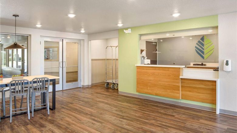 <b>WoodSpring Stes Orlando I-4 & Conv Ctr Lobby</b>. Images powered by <a href="https://iceportal.shijigroup.com/" title="IcePortal" target="_blank">IcePortal</a>.