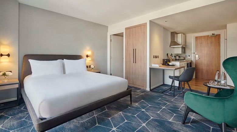 <b>Hyatt House London Stratford Room</b>. Images powered by <a href="https://iceportal.shijigroup.com/" title="IcePortal" target="_blank">IcePortal</a>.