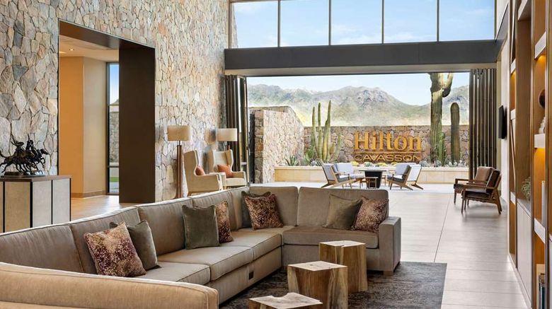 <b>Hilton North Scottsdale at Cavasson Lobby</b>. Images powered by <a href="https://iceportal.shijigroup.com/" title="IcePortal" target="_blank">IcePortal</a>.