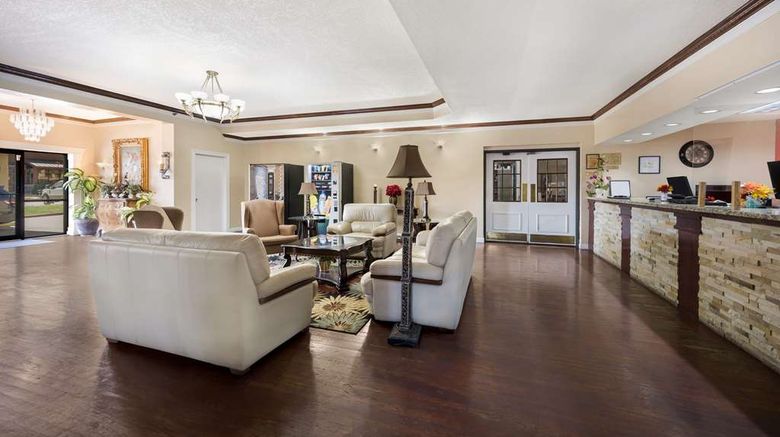 <b>Knights Inn College Station Lobby</b>. Images powered by <a href="https://iceportal.shijigroup.com/" title="IcePortal" target="_blank">IcePortal</a>.