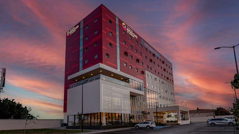 <b>Ramada Encore by Wyndham GDL Aeropuerto Exterior</b>. Images powered by <a href="https://iceportal.shijigroup.com/" title="IcePortal" target="_blank">IcePortal</a>.