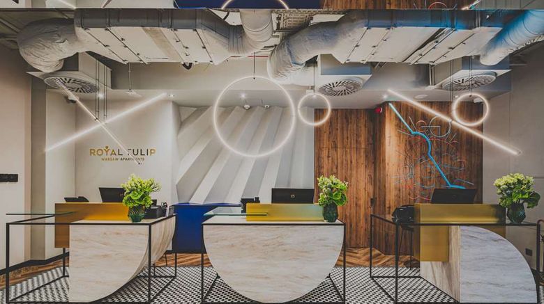 <b>Royal Tulip Warsaw Apartments Lobby</b>. Images powered by <a href="https://iceportal.shijigroup.com/" title="IcePortal" target="_blank">IcePortal</a>.