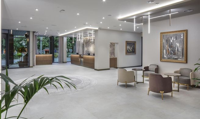 DoubleTree by Hilton Plovdiv Center Lobby