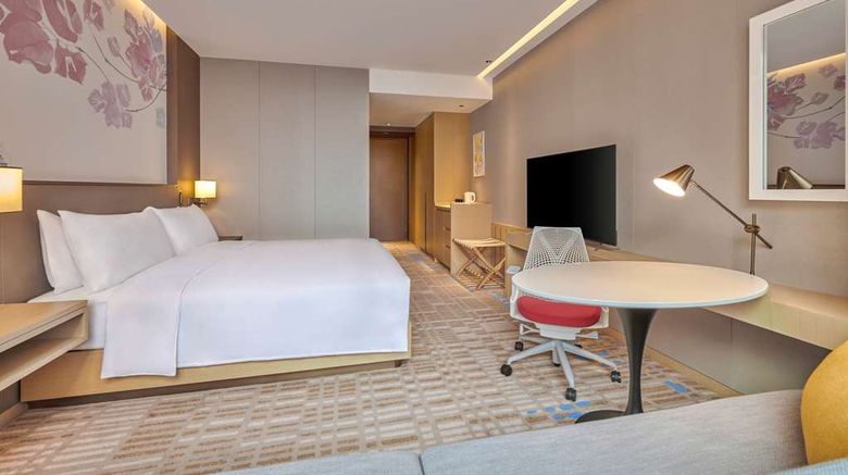 <b>Hilton Garden Inn Shenzhen Guangming Room</b>. Images powered by <a href="https://iceportal.shijigroup.com/" title="IcePortal" target="_blank">IcePortal</a>.