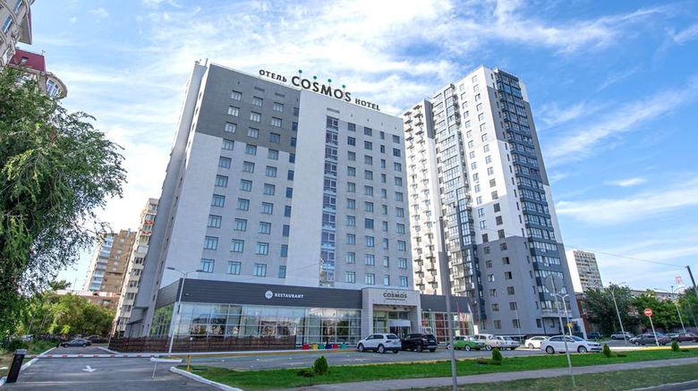 Cosmos Volgograd Hotel Exterior. Images powered by <a href="https://iceportal.shijigroup.com" target="_blank" rel="noopener">Ice Portal</a>.