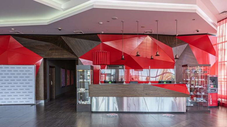 <b>Cosmos Volgograd Hotel Lobby</b>. Images powered by <a href="https://iceportal.shijigroup.com/" title="IcePortal" target="_blank">IcePortal</a>.
