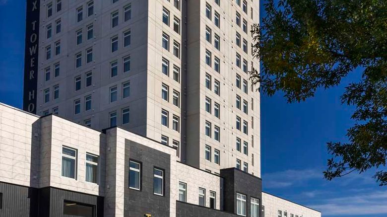 <b>Halifax Tower Hotel & Conf Centre-Ascend Exterior</b>. Images powered by <a href="https://iceportal.shijigroup.com/" title="IcePortal" target="_blank">IcePortal</a>.