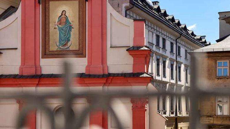 <b>Hotel Saski Krakow, Curio Collection Exterior</b>. Images powered by <a href="https://iceportal.shijigroup.com/" title="IcePortal" target="_blank">IcePortal</a>.