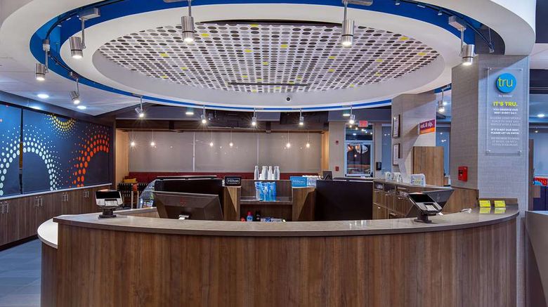 <b>Tru by Hilton University Medical Center Lobby</b>. Images powered by <a href="https://iceportal.shijigroup.com/" title="IcePortal" target="_blank">IcePortal</a>.