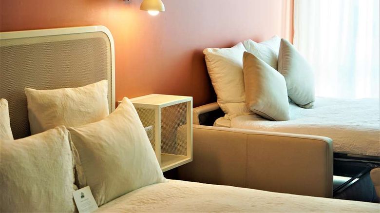 <b>OKKO Hotels Paris la Defense Room</b>. Images powered by <a href="https://iceportal.shijigroup.com/" title="IcePortal" target="_blank">IcePortal</a>.