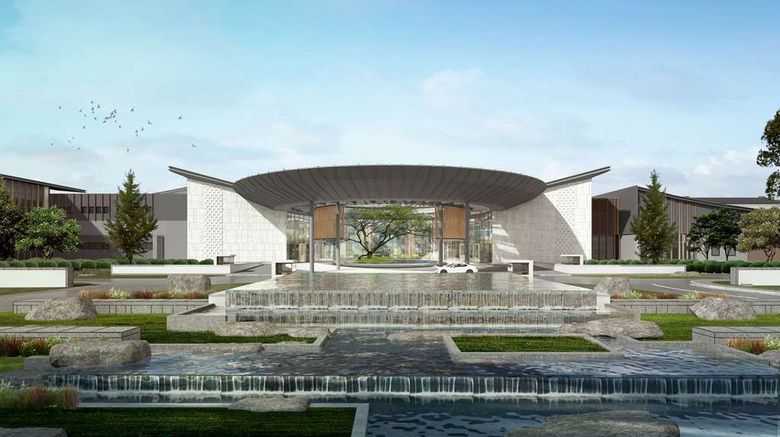DoubleTree by Hilton Jiangxi Fuzhou Exterior. Images powered by <a href="https://iceportal.shijigroup.com" target="_blank" rel="noopener">Ice Portal</a>.