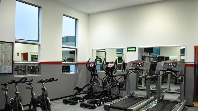 <b>Ramada by Wyndham Mexico City Santa Fe Health</b>. Images powered by <a href="https://iceportal.shijigroup.com/" title="IcePortal" target="_blank">IcePortal</a>.