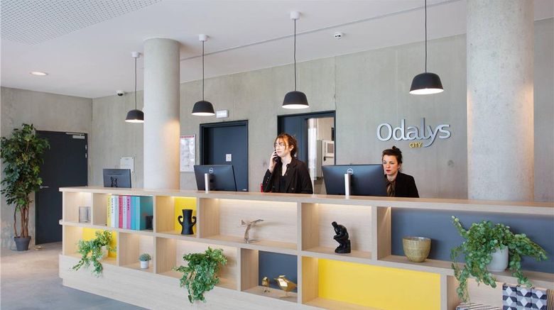 Appart Hotel City Toulouse Blagnac Arpt Lobby. Images powered by <a href="https://iceportal.shijigroup.com" target="_blank" rel="noopener">Ice Portal</a>.