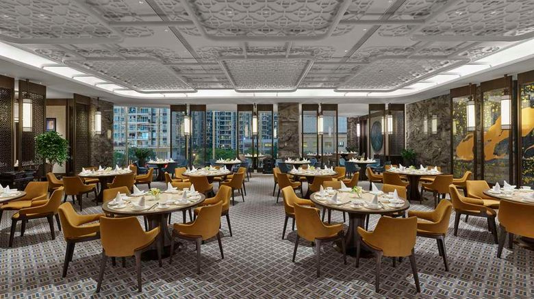 <b>Hilton Foshan Shunde Restaurant</b>. Images powered by <a href="https://iceportal.shijigroup.com/" title="IcePortal" target="_blank">IcePortal</a>.