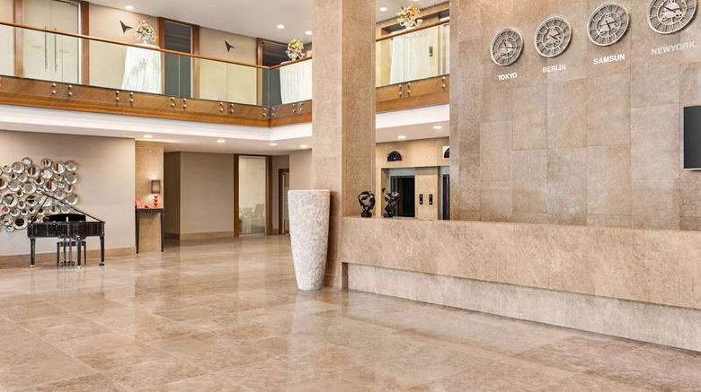 <b>Ramada Plaza by Wyndham Samsun Lobby</b>. Images powered by <a href="https://iceportal.shijigroup.com/" title="IcePortal" target="_blank">IcePortal</a>.