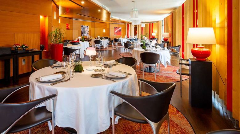 <b>Le M & Spa by Hotels & Preference Restaurant</b>. Images powered by <a href="https://iceportal.shijigroup.com/" title="IcePortal" target="_blank">IcePortal</a>.