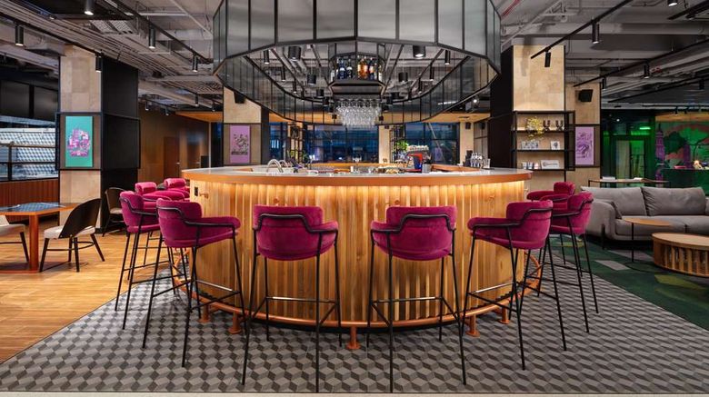 <b>Hyatt Place Krakow Restaurant</b>. Images powered by <a href="https://iceportal.shijigroup.com/" title="IcePortal" target="_blank">IcePortal</a>.