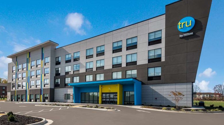 Tru by Hilton Greensboro Exterior. Images powered by <a href="https://iceportal.shijigroup.com" target="_blank" rel="noopener">Ice Portal</a>.