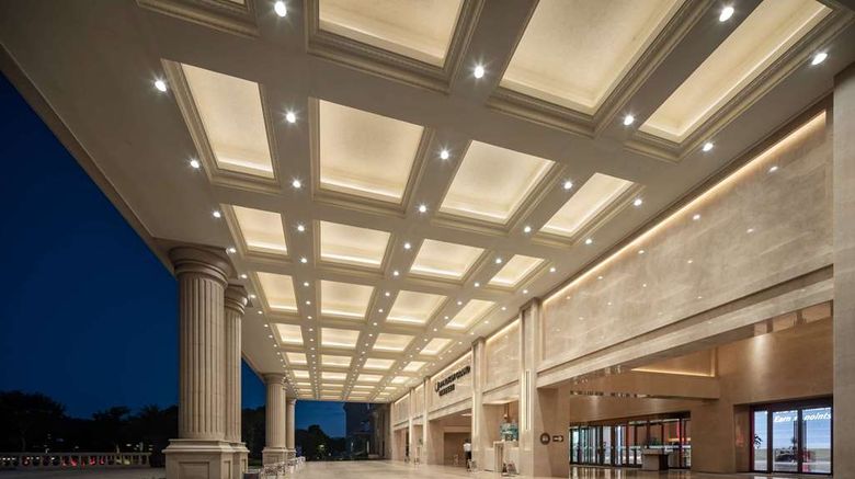<b>Wyndham Grand Zhaoqing Downtown Exterior</b>. Images powered by <a href="https://iceportal.shijigroup.com/" title="IcePortal" target="_blank">IcePortal</a>.