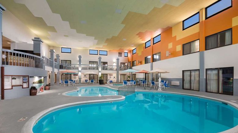 <b>Revel Hotel Minot, SureStay Coll by BW Pool</b>. Images powered by <a href="https://iceportal.shijigroup.com/" title="IcePortal" target="_blank">IcePortal</a>.