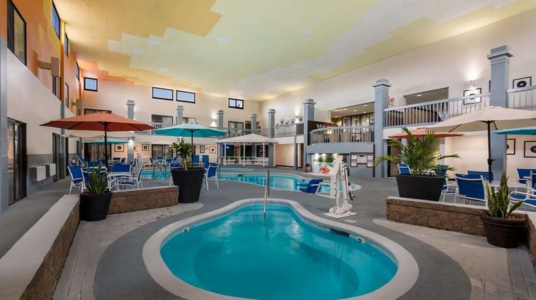 <b>Revel Hotel Minot, SureStay Coll by BW Pool</b>. Images powered by <a href="https://iceportal.shijigroup.com/" title="IcePortal" target="_blank">IcePortal</a>.