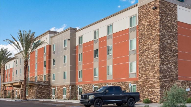 WoodSpring Suites Mesa Chandler Exterior. Images powered by <a href="https://iceportal.shijigroup.com" target="_blank" rel="noopener">Ice Portal</a>.