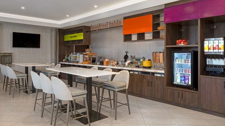 <b>Home2 Suites by Hilton Huntsville Restaurant</b>. Images powered by <a href="https://iceportal.shijigroup.com/" title="IcePortal" target="_blank">IcePortal</a>.