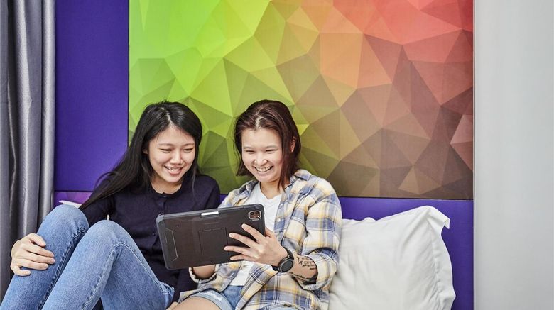 <b>Ibis Budget Singapore Ametrine Room</b>. Images powered by <a href="https://iceportal.shijigroup.com/" title="IcePortal" target="_blank">IcePortal</a>.