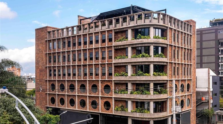 Tribe Medellin Exterior. Images powered by <a href="https://iceportal.shijigroup.com" target="_blank" rel="noopener">Ice Portal</a>.