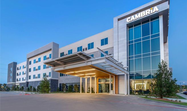 Cambria Hotel Waco University Riverfront Exterior